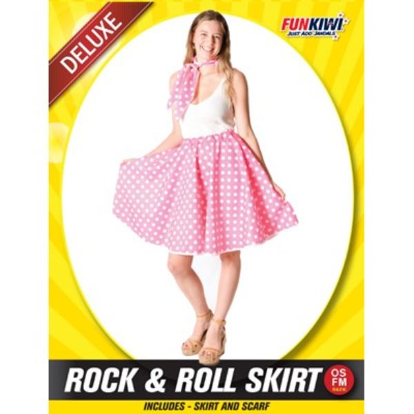 Adults Rock & Roll Skirt