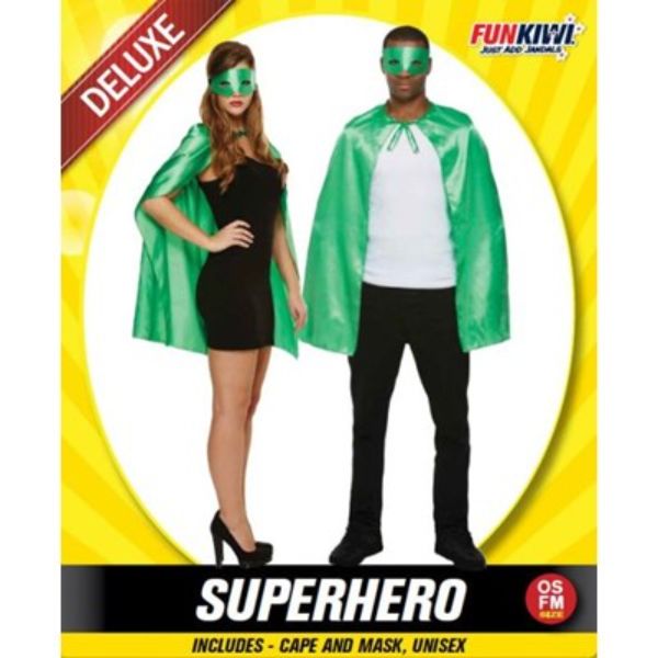 Adult Green Superhero Costume