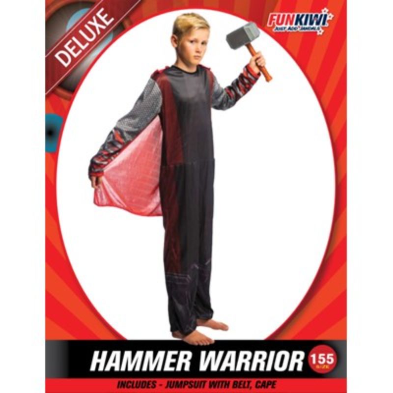 Kids Deluxe Hammer Warrior Costume