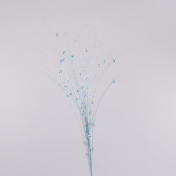 Blue Glitter Stem - 66cm
