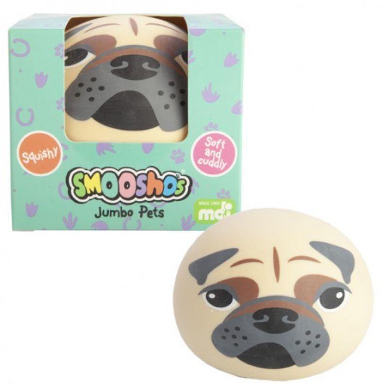 Smooshos Jumbo Pug Ball - 12cm - The Base Warehouse