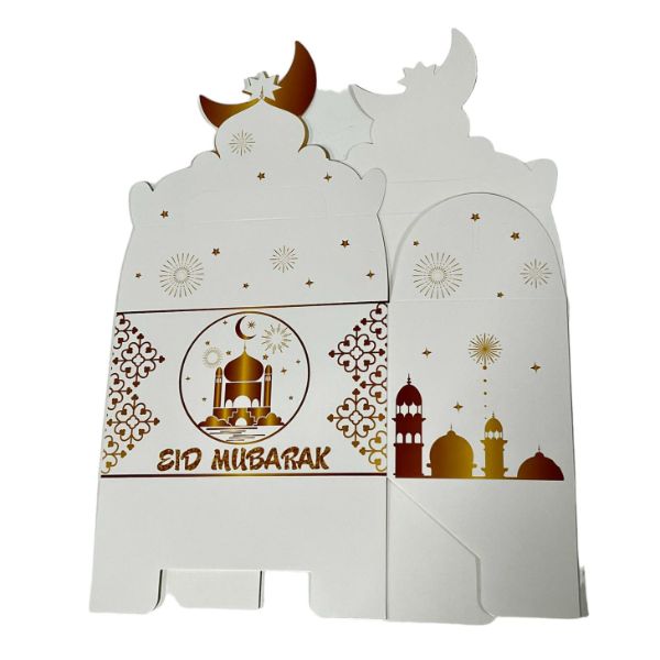 6 Pack Gold & White Eid Gift Box