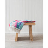 Load image into Gallery viewer, Blissful Blossom Light Canvas Throw - 130cm x 170cm