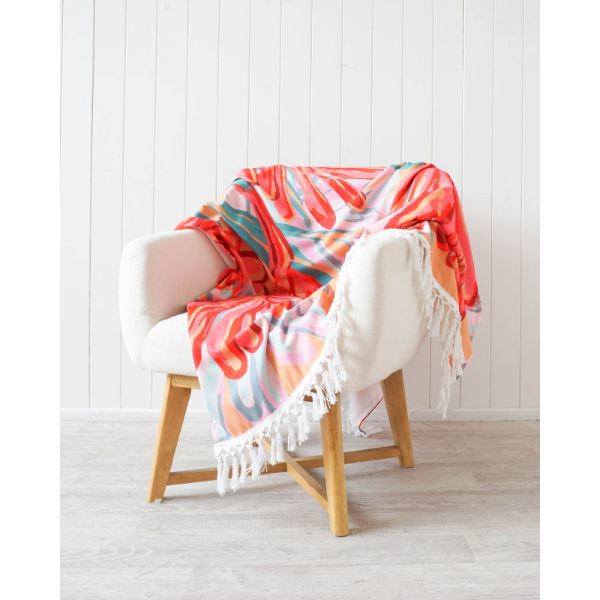 Blissful Blossom Original Canvas Throw - 130cm x 170cm