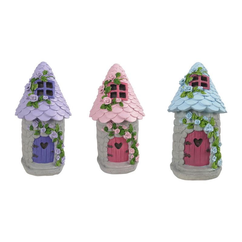 Fairy Garden Floral House - 15cm