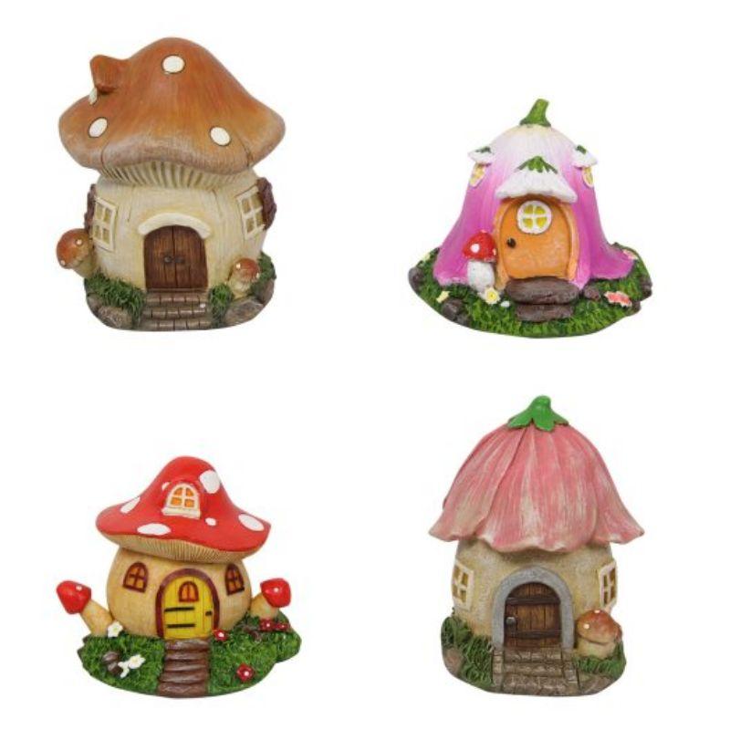 Mushroom Fairy Garden House - 10cm