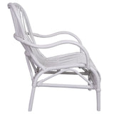 Load image into Gallery viewer, White Rattan Chair - 88cm x 37cm
