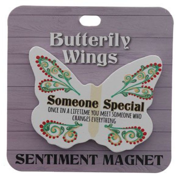 Someone Special Butterfly Sentiment Magnet