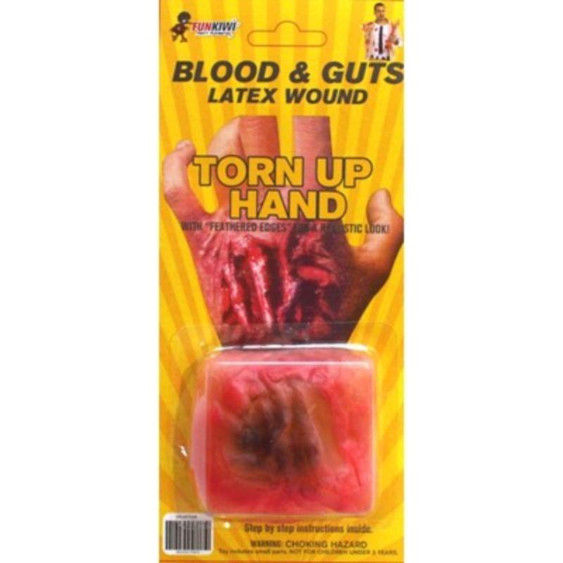 Latex Wound - Torn Up Hand