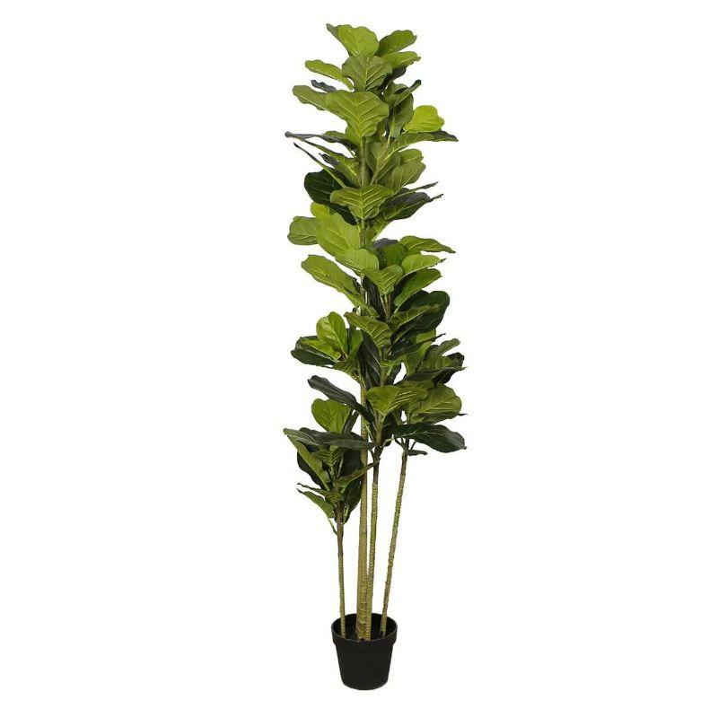 Artificial Fiddle Leaf Potted Plant - 160cm