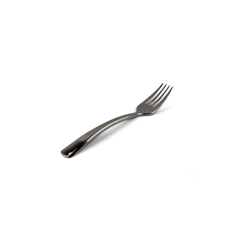 50 Pack Flared Stainless Steel Look-Alike Forks