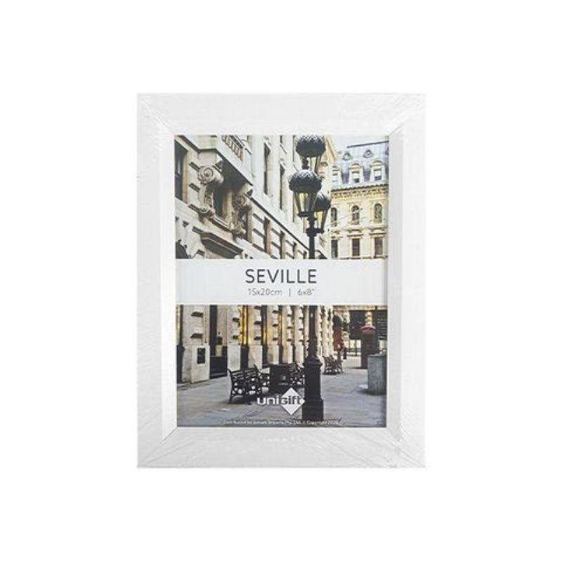 White Seville Frame - 15cm x 20cm