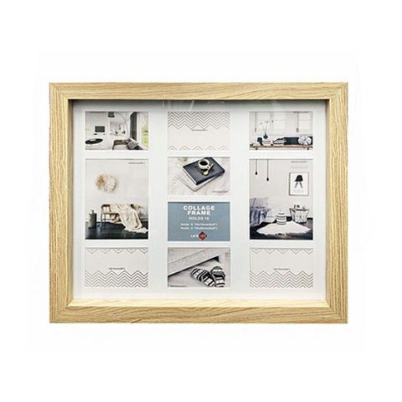 10 Picture Cambridge MDF Collage Frame - 50cm x 60cm