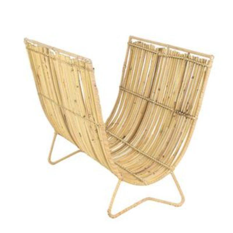 Maggie Bamboo Magazine Rack - 37.5cm x 34cm