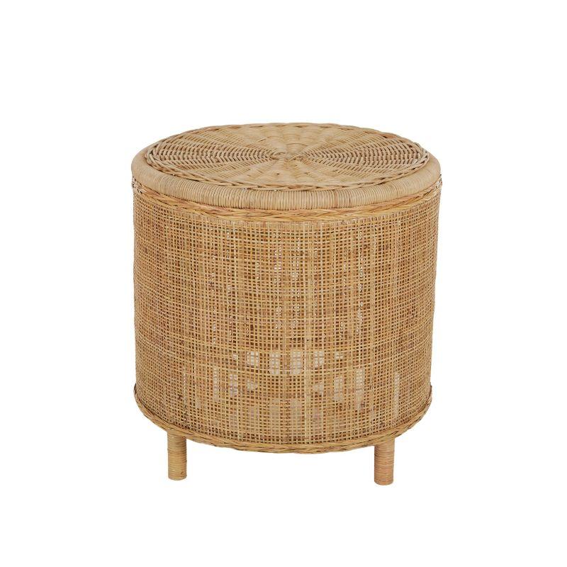 Manolo Rattan Side Table - 45cm x 45cm x 45cm