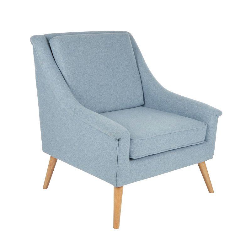 Giullio Felt Arm Chair - 80cm x 80cm x 84cm