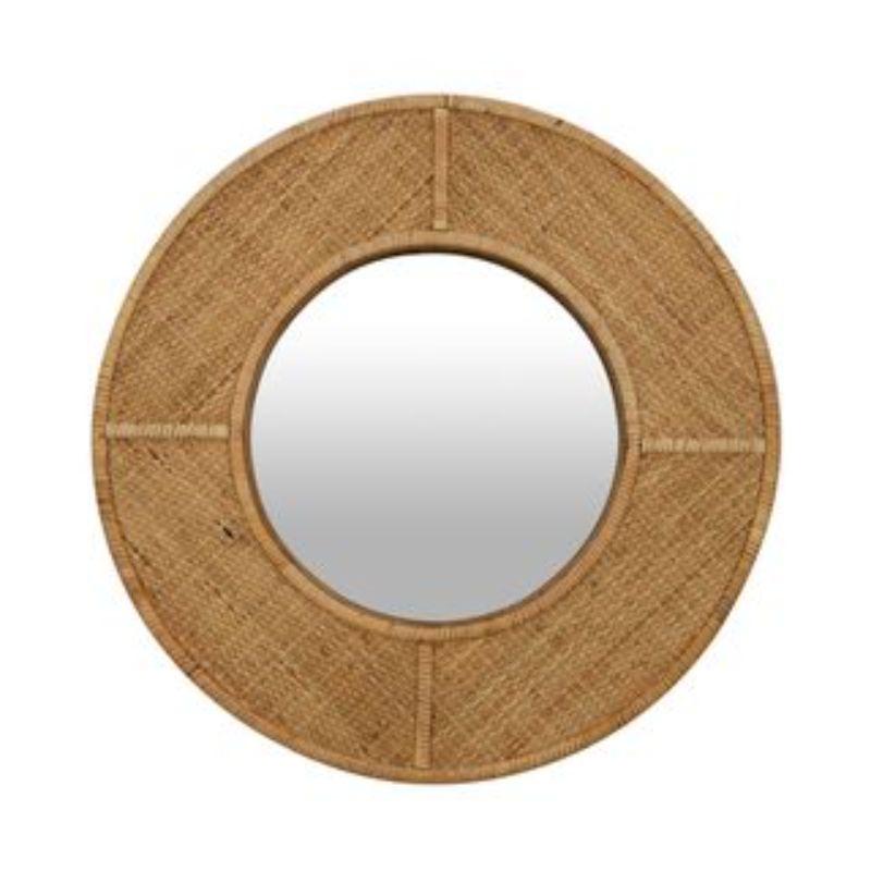 Teuiila Rattan Mirror - 69cm