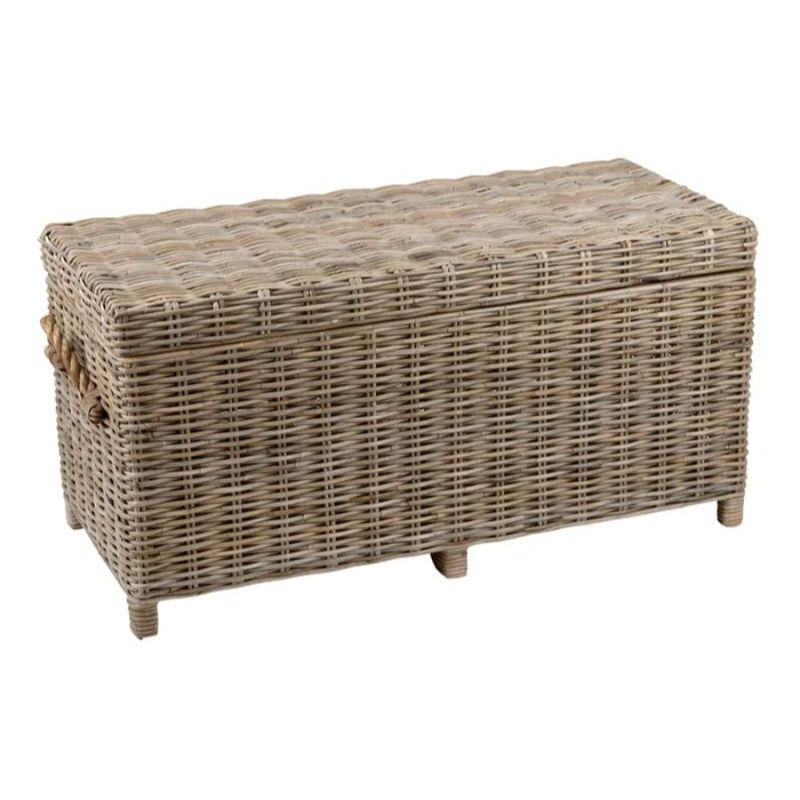 Grey Marais Kabu Trunk - 100cm x 46cm x 49cm