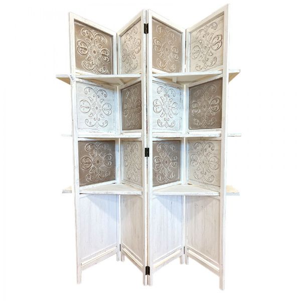 3 Tier Shelf Stand Screen - 155cm x 2cm x 181cm