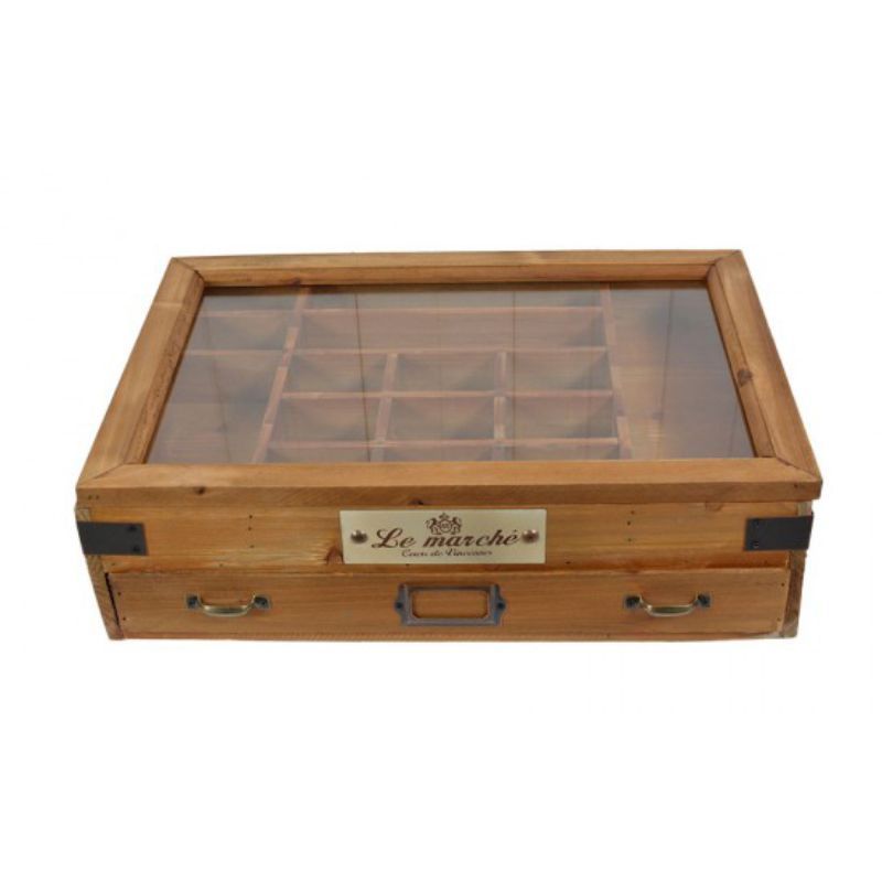 Wooden Storage Unit - 43.8cm