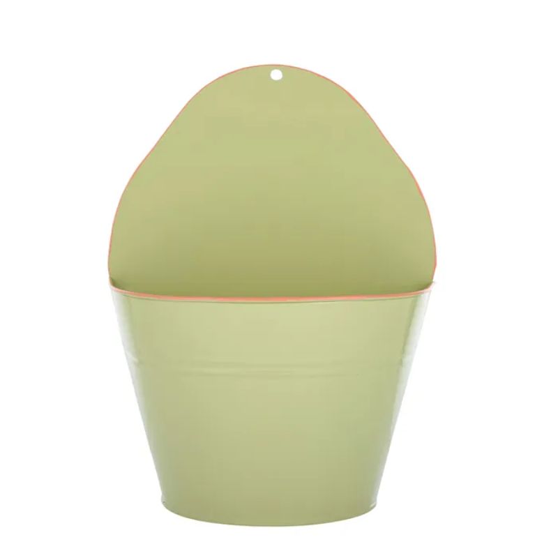Sage Avena Metal Wall Planter - 27cm x 37cm