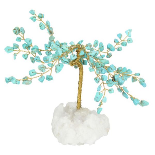 Turquentine Gemstone Wish Tree - 20cm