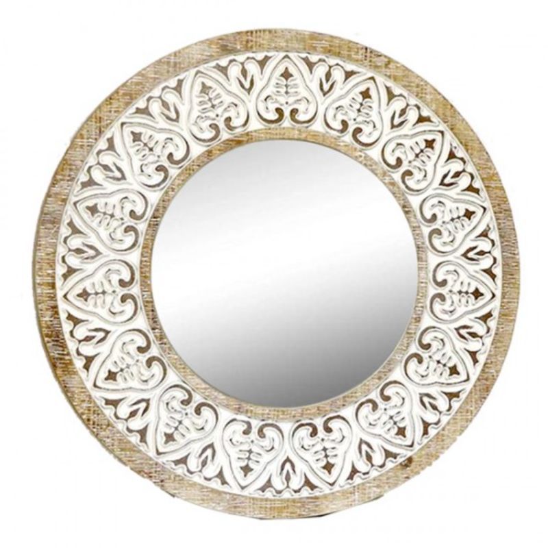 Round Wall Mirror - 80cm