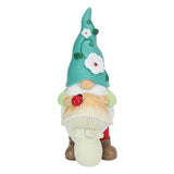 Load image into Gallery viewer, Garden Gnome Resting on Mushroom - 23cm