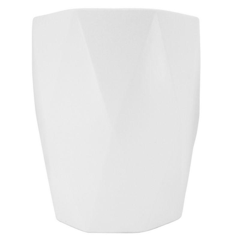 Matte White Geo Planter - 36cm x 42cm