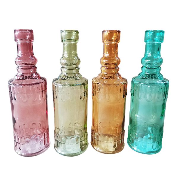 Glass Vase - 5cm x 5cm x 16.5cm