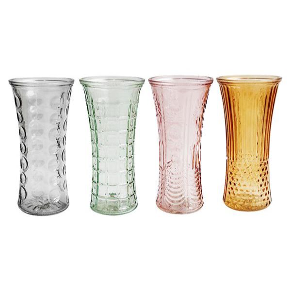 Glass Vase - 9cm x 9cm x 19.5cm