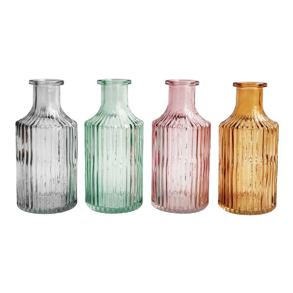 Glass Vase - 7cm x 7cm x 14cm