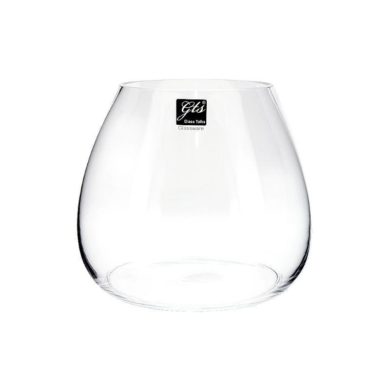 Clear Glass Greta Bowl - 24cm x 21cm