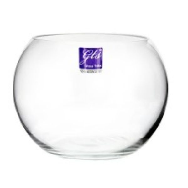 Glass Fish Bowl - 18cm x 13cm