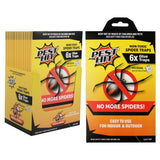 Load image into Gallery viewer, 6 Pack Pest Hit Non Toxic Spider Glue Traps
