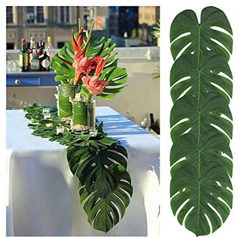 Hawaiian Banana Leaf Table Runner - 20cm