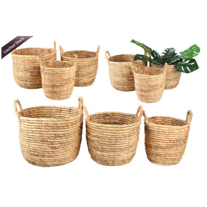 Toni Water Hyacinth Basket