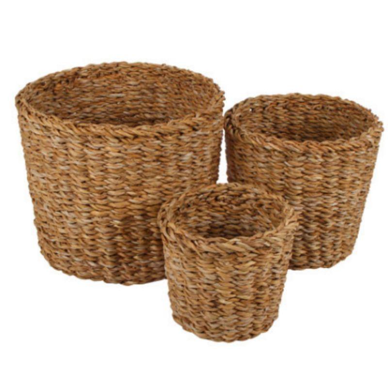 Anglesea Seagrass Basket - 22cm x 19cm x 18cm