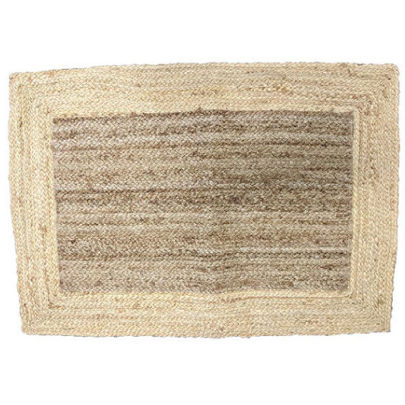 Jasmine Border Jute Rug - 140cm x 70cm