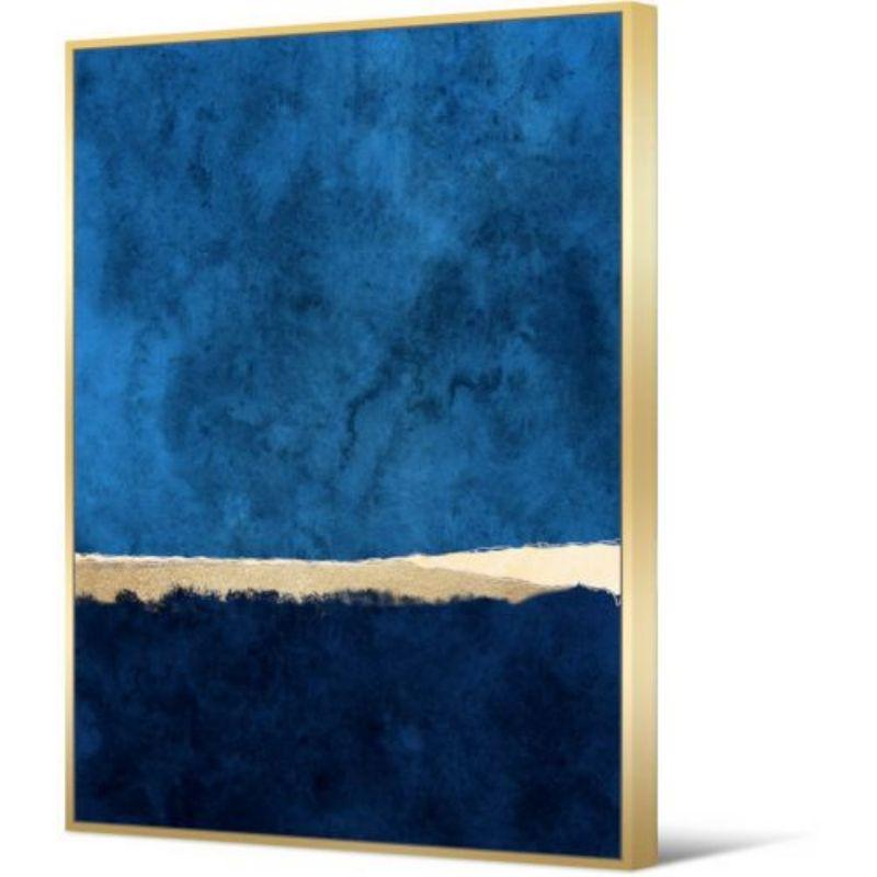 Deep Water Abstract Wall Art -100cm x 140cm