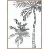 Load image into Gallery viewer, Palm Trees Large on Right Wall Art - 100cm x 140cm