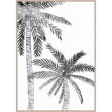Load image into Gallery viewer, Palm Trees Large on Left Wall Art - 100cm x 140cm