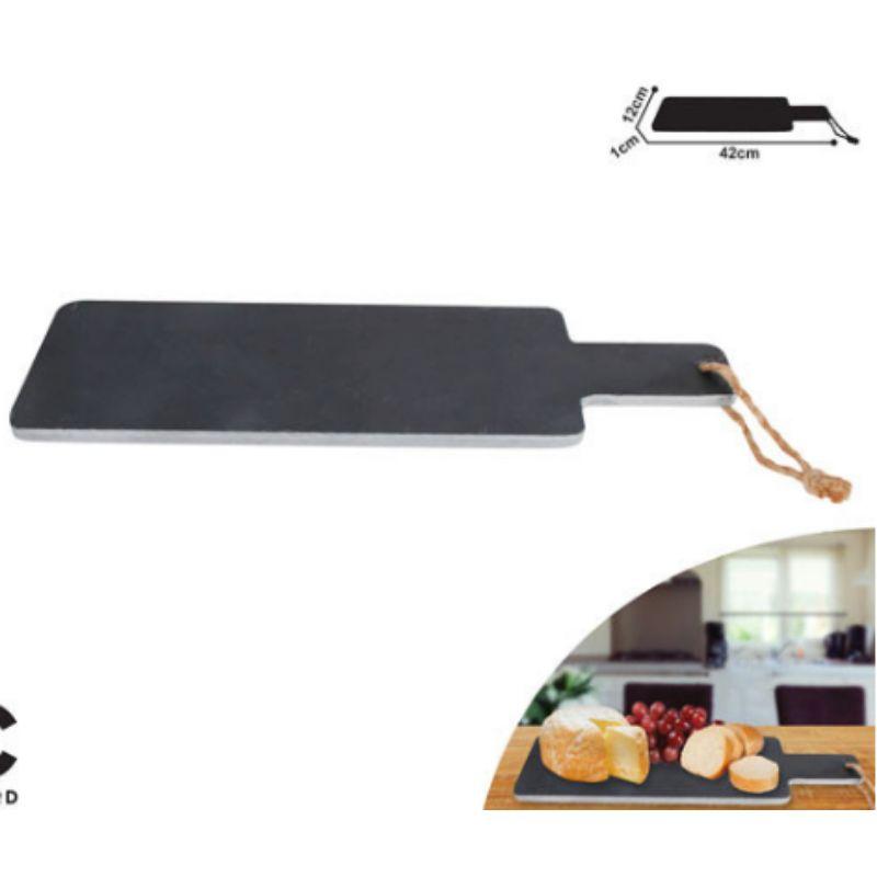 Lovina Rectangle Slate Display Board - 42cm x 12cm