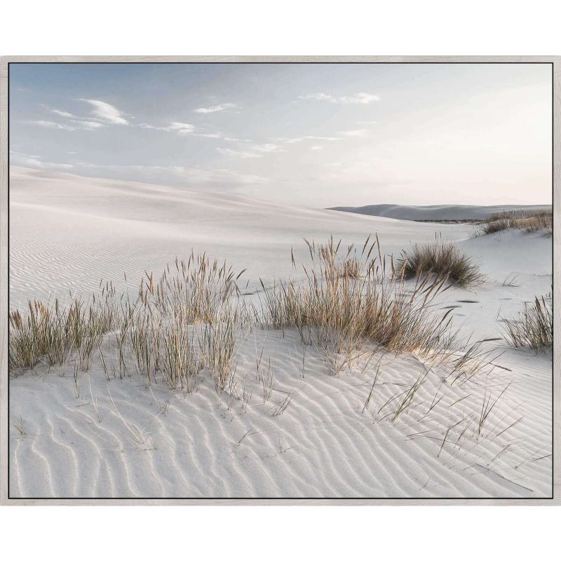Sand Dunes Framed Canvas - 80cm x 100cm