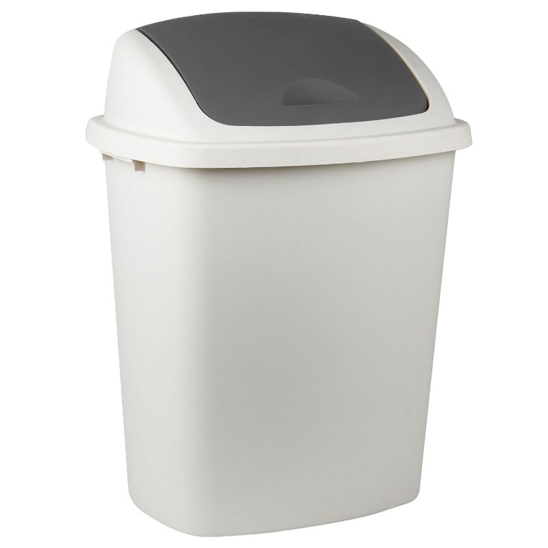 Rectangular Swing Top Bin - 40L