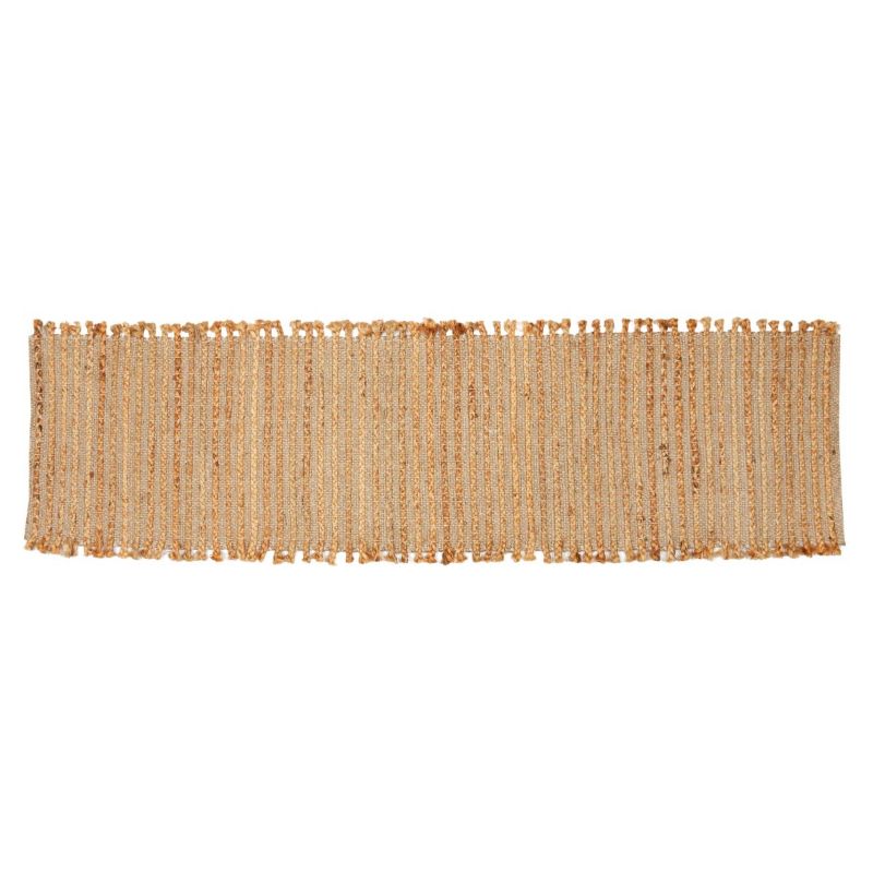 Natural Donel Cotton Jute Runner - 35cm x 140cm