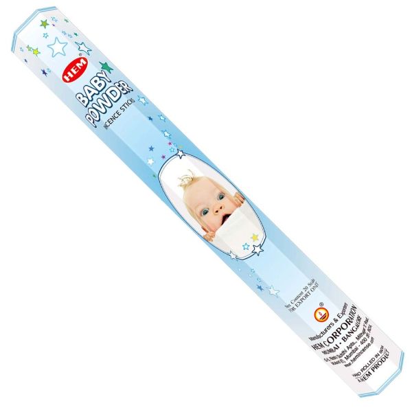 Hem Hexa Baby Powder Incense Sticks