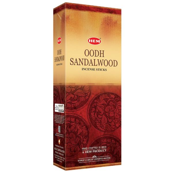 Hem Hexa Oodh Sandalwood Incense Sticks