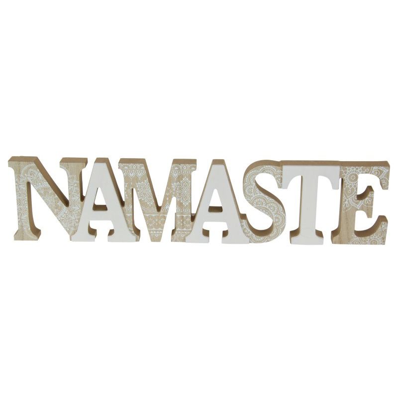 Namaste MDF Decor Stand Wall Art - 40cm x 9cm