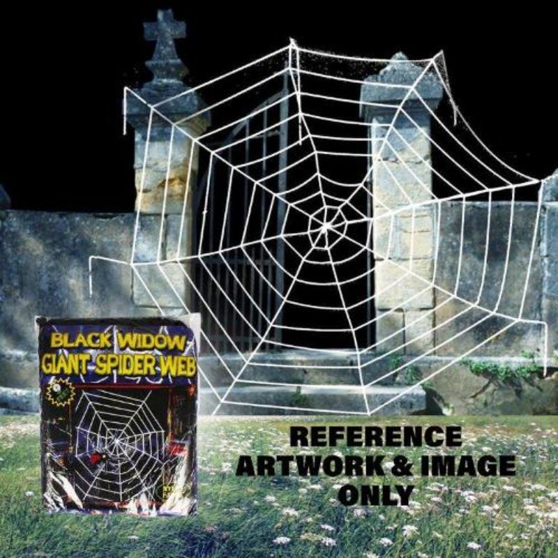 Halloween Spider Web - 1.4m
